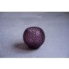 5640 1 violet hobnail round vase