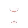 6246 1 shadows coupe glass in suede pink set of 2