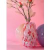 7062 3 confetti squeeze vase mandarin