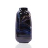 9378 1 volcano vase blue agate