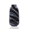 9378 2 volcano vase blue agate