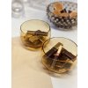9471 7 swirl tapas 11 5 cm amber set of 4