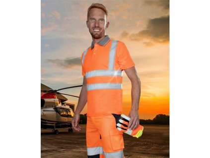 Reflexní polokošile ARDON®REF202 oranžová
