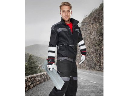 Blůza ARDON®COOL TREND s reflex. pruhy černá