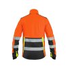 Bunda CXS BENSON, výstražná, softshell, pánská, oranžovo - černá