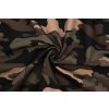 softshell zimni maskac khaki oranzovy rub