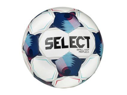 Fotbalový míč Select FB Brillant Replica bílo modrá