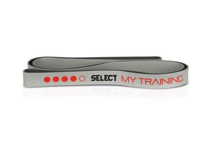 Tréninková guma Select Trainingband 4 šedá