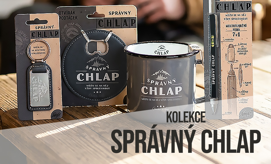Správný chlap - Originální, praktické a vtipné dárky pro muže