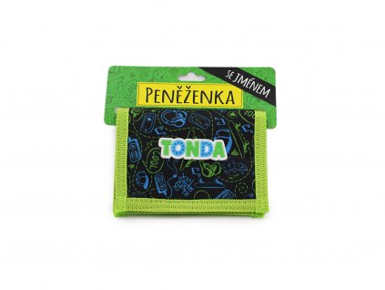 Dětská peněženka se jménem TONDA