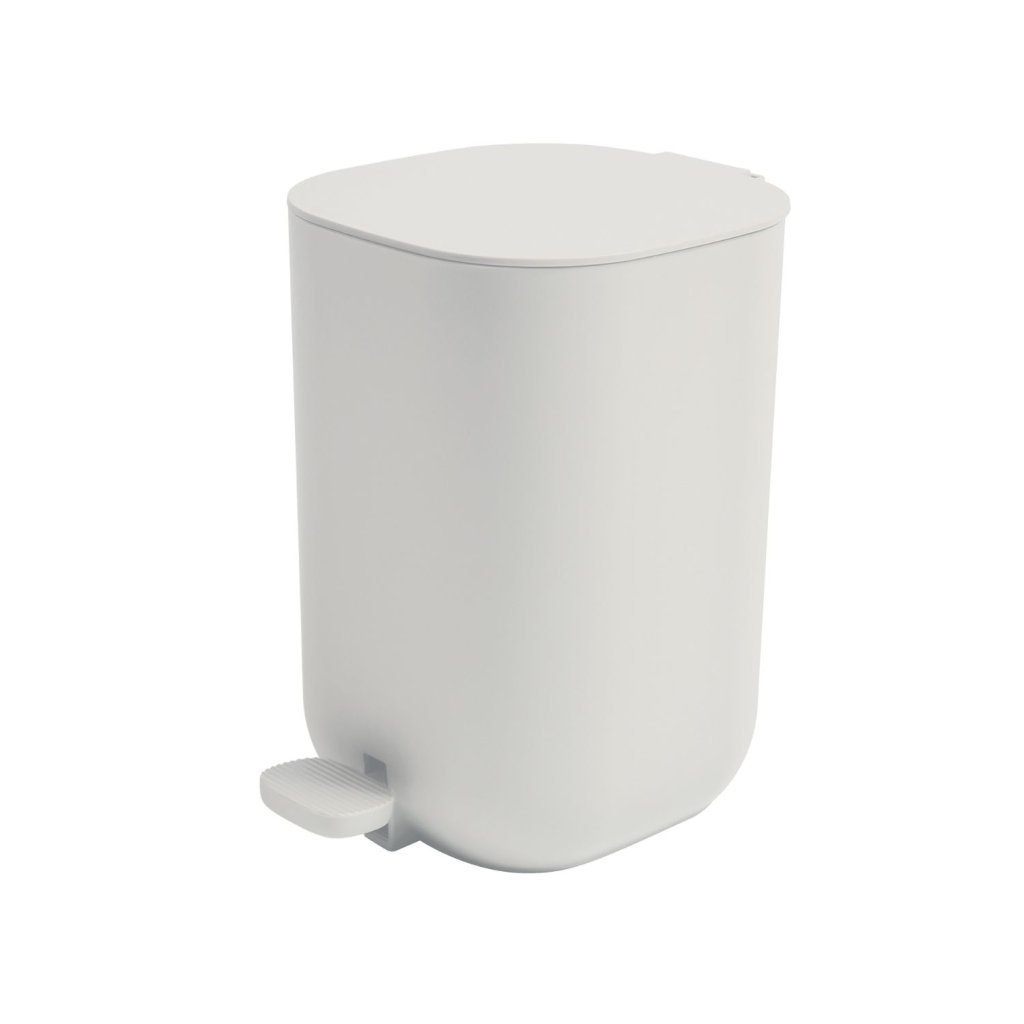 Produktové foto pedálového koše Akato bílý