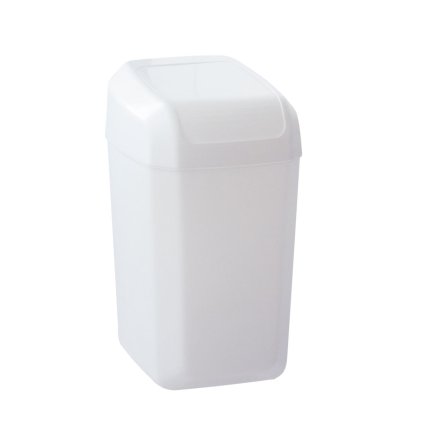 Denox Troya odpadkový koš 15 l, bílý