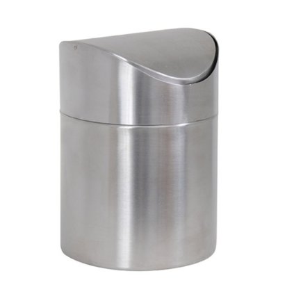 MSV výklopný odpadkový koš, nerez ocel, 1,5 L
