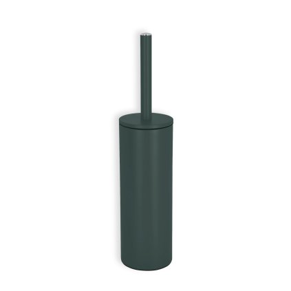 Spirella WC štětka AKIRA, matná tmavě zelená ocel