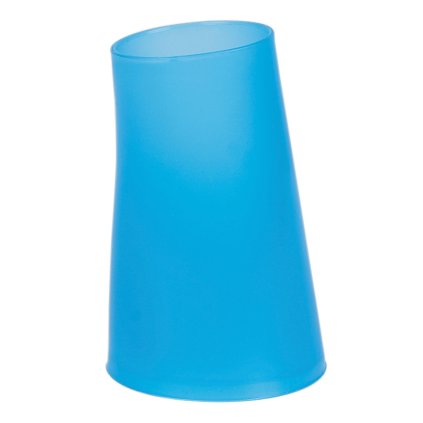 Spirella kelímek na kartáčky MOVE modrý
