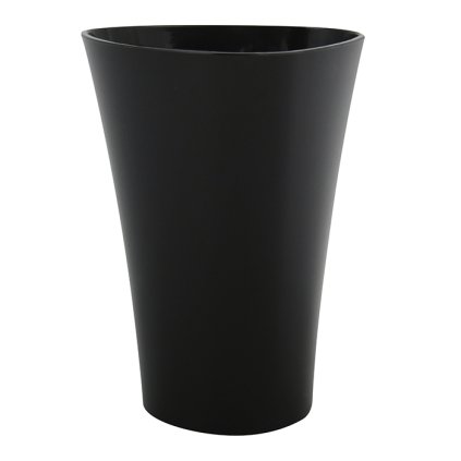 MSV kelímek na zubní kartáčky Hao, černý, plast