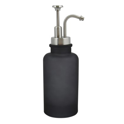 Šedý Spirella dávkovač mýdla YOKO 280 ml