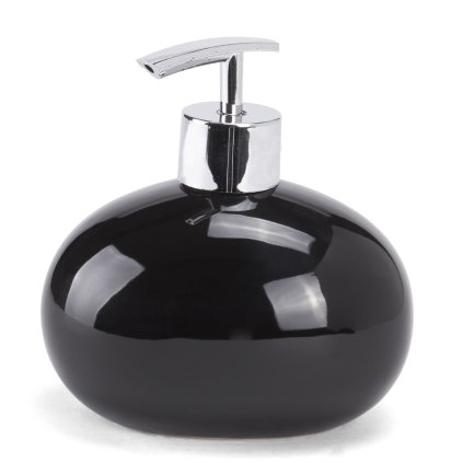 Černý MSV dávkovač mýdla JAVA o objemu 360 ml