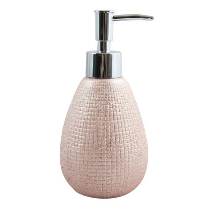 Růžový MSV dávkovač mýdla SHANGAI 300 ml