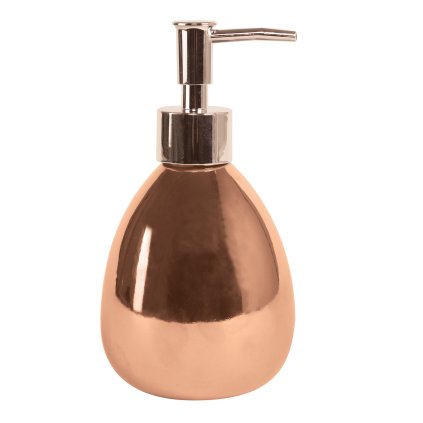 MSV měděný dávkovač mýdla KYMI z keramiky 280 ml