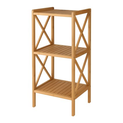 Bambusový regál produktové foto