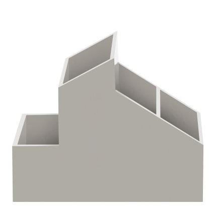 Spirella kosmetický organizér Skyline, šedý, plast
