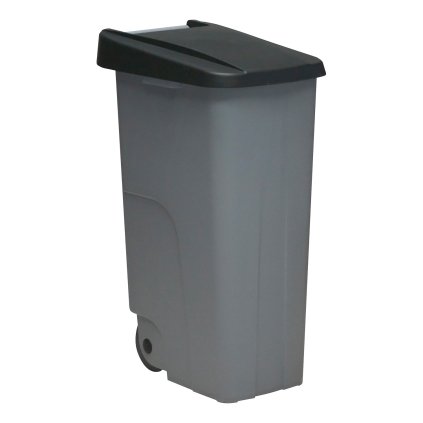 Denox odpadkový koš na tříděný odpad RECICLO na tříděný odpad 110 L, černé víko