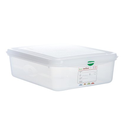 Denox gastronádoba GN1/2 s víkem GASTRONOX, 65 mm, polypropylen, objem 4 L