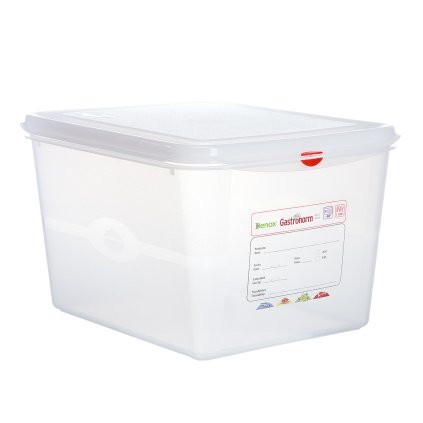 Denox gastronádoba GN1/2 s víkem GASTRONOX, 200 mm, polypropylen, objem 12,5 L