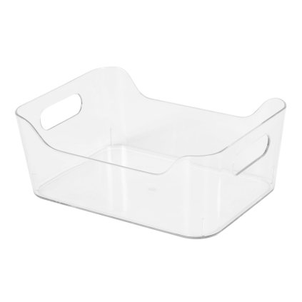 Compactor úložný organizér MARAMA - S, 1,1 L, PET plast, 19,7 x 13,9 x 7,7 cm, průhledný