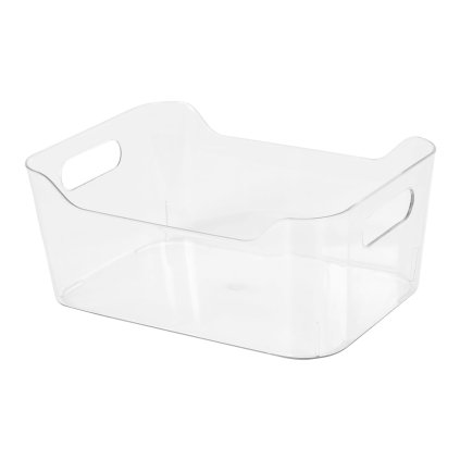 Compactor úložný organizér MARAMA - M, 2,6 L, PET plast, 25,3 x 17 x 10,8 cm, průhledný