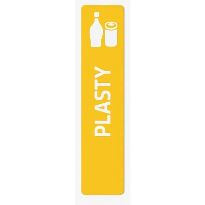 Samolepka pro koš TITAN, plast