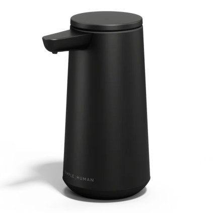 Simplehuman bezdotykový dávkovač mýdlové pěny - 296 ml, matná černá ocel, dobíjecí