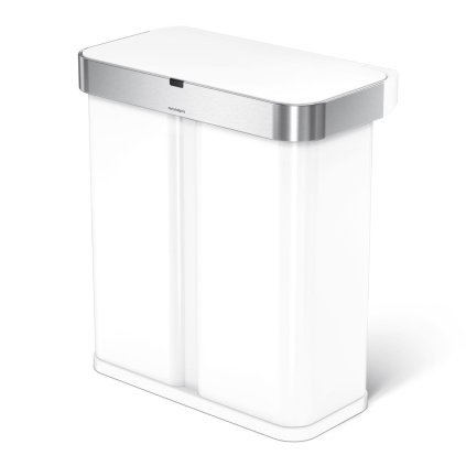 Simplehuman bezdotykový odpadkový koš DUAL SENSOR, 58 L