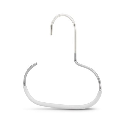 MAWA kovové ramínko na šátky UTENSILIO, protiskluzové, bílé, 2 ks