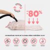 Objem se zmenší o 80% při použití vakuových sáčků compactor