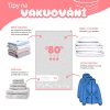 Vakuový sáček Aspispace uzavřený před odsáním vzduchu