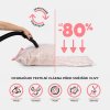 Objem se zmenší o 80% při použití vakuových sáčků Compactor