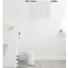 Simplehuman pedálový odpadkový koš o objemu 4,5 L, kulatý, bílý, CW1853CB