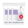Simplehuman sáčky do koše, objem 4,5 L, typ A, 90 ks, CW0250