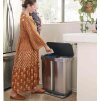 Simplehuman odpadkový koš na tříděný odpad, objem 58 L, CW2025