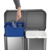 Koš na tříděný odpad, dvě nádoby, pedálový, simplehuman, CW2025
