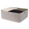 Úložný box z polyesteru, šedo-béžový, Compactor Oxford RAN10732