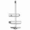 set poliček a držáku do sprchy, Simplehuman Caddy PLUS  závěsný