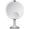 Kosmetické zrcátko Simplehuman Trio MAX, Dual LED, kartáčovaná nerez ocel