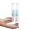 Dávkovač tekutého mýdla na ruční ovládání bílý 500ml