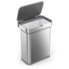 Bezdotykový koš Simplehuman s hlasovým a pohybovým sensorem 58 L