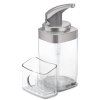 Dávkovač mýdla Simplehuman KT1189 s místem pro houbičku