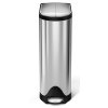 Pedálový koš na odpadky Simplehuman CW2058 nerez ocel