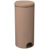 Pedálový odpadkový koš o objemu 30 L, hnědý, Rossignol Elora 90326